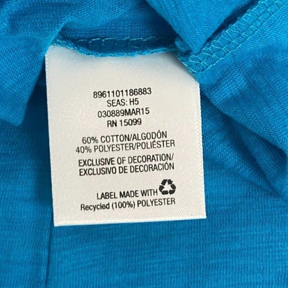 Canyon River Blues Wave Pool LS Henley  Tee 10/12 - Picture 4 of 6